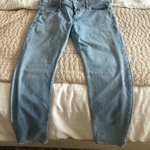 PAIGE Light Wash Men's Straight Jeans